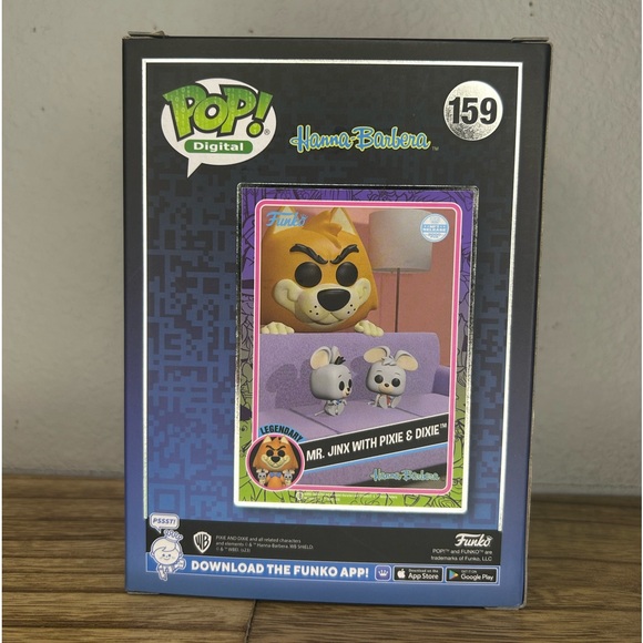 (SOLD on Whatnot!!!)Mr Jinks with Dixie and Pixie NFT (2,000 Piece) Digital Pop! - Picture 4 of 7
